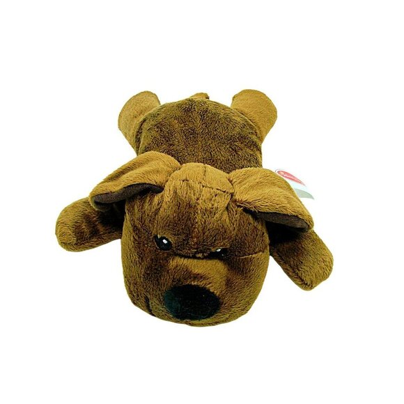 Melissa And Doug Plush Cuddle Dog Puppy Pillow Animal Stuffed Toy Brown Tan 8" - Picture 4 of 9